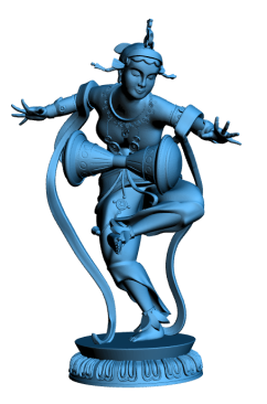 3D打印機打印大型雕塑&mdash;&mdash;敦煌壁畫（三維數據）